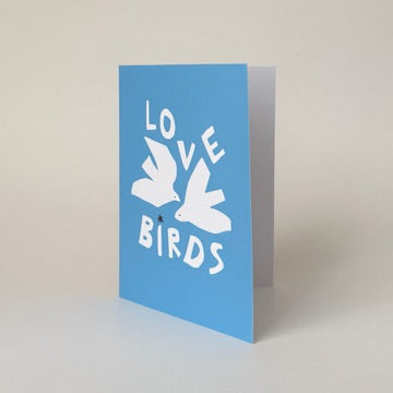 Klappkarte Love Birds
