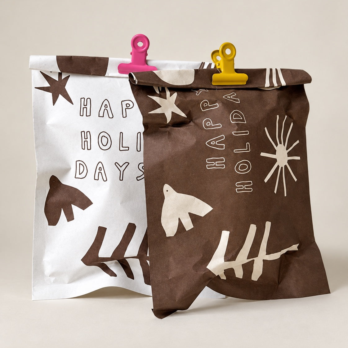Geschenktüten Set Weihnachten