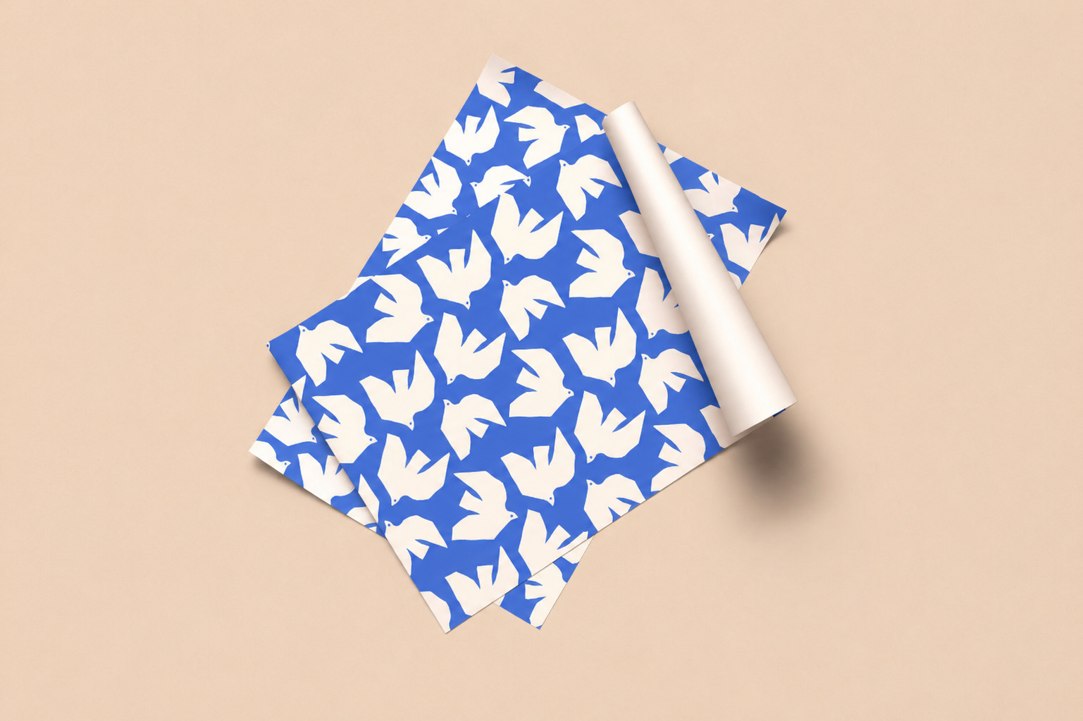 Sailing Birds Geschenkpapier