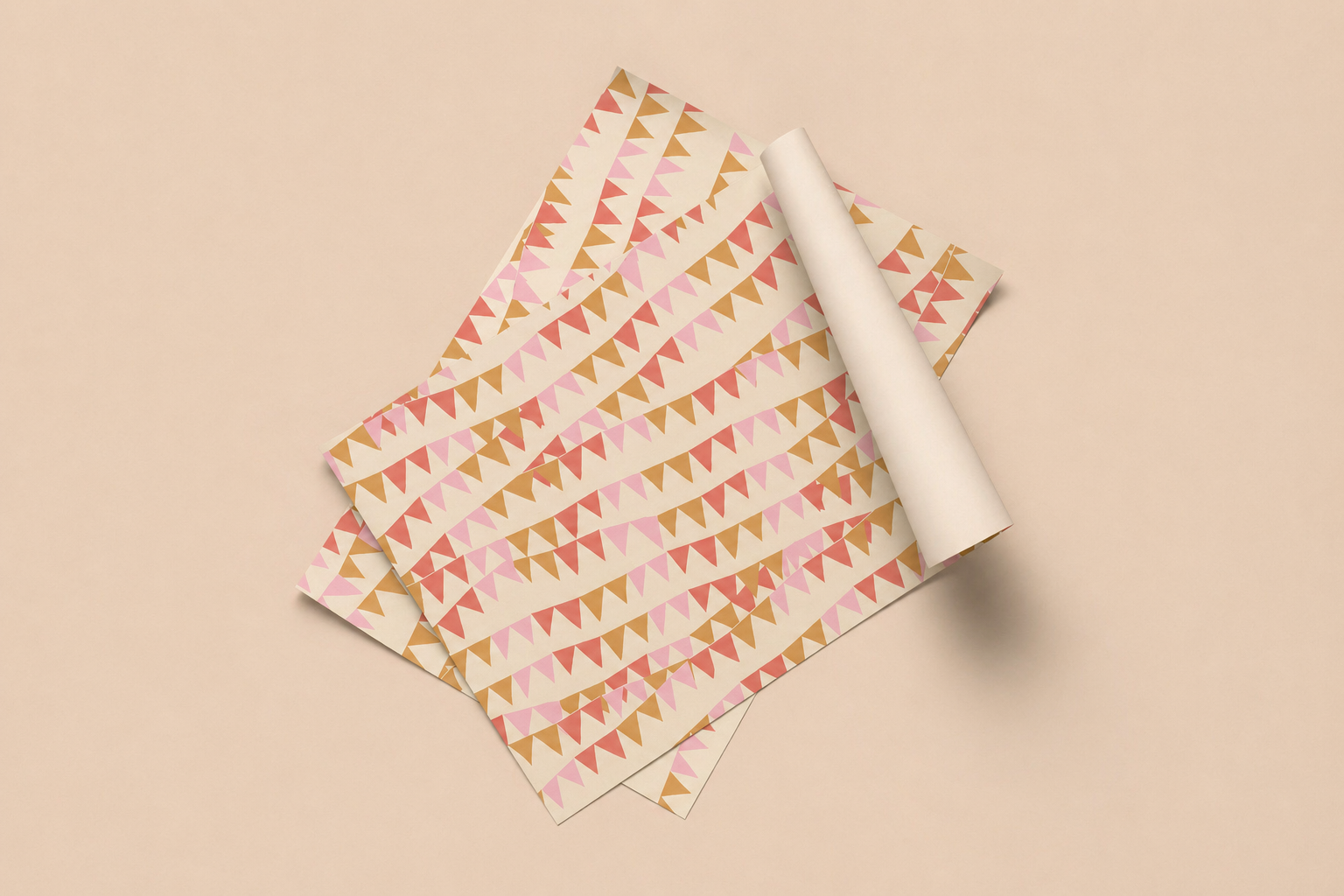 Girlanden Geschenkpapier