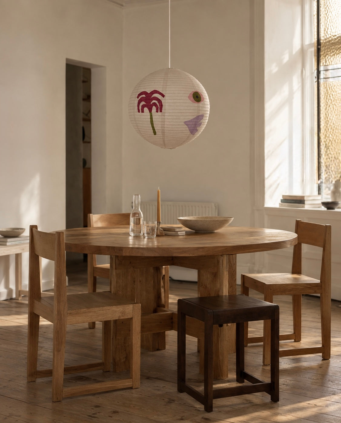 Papierlampe Mediterran