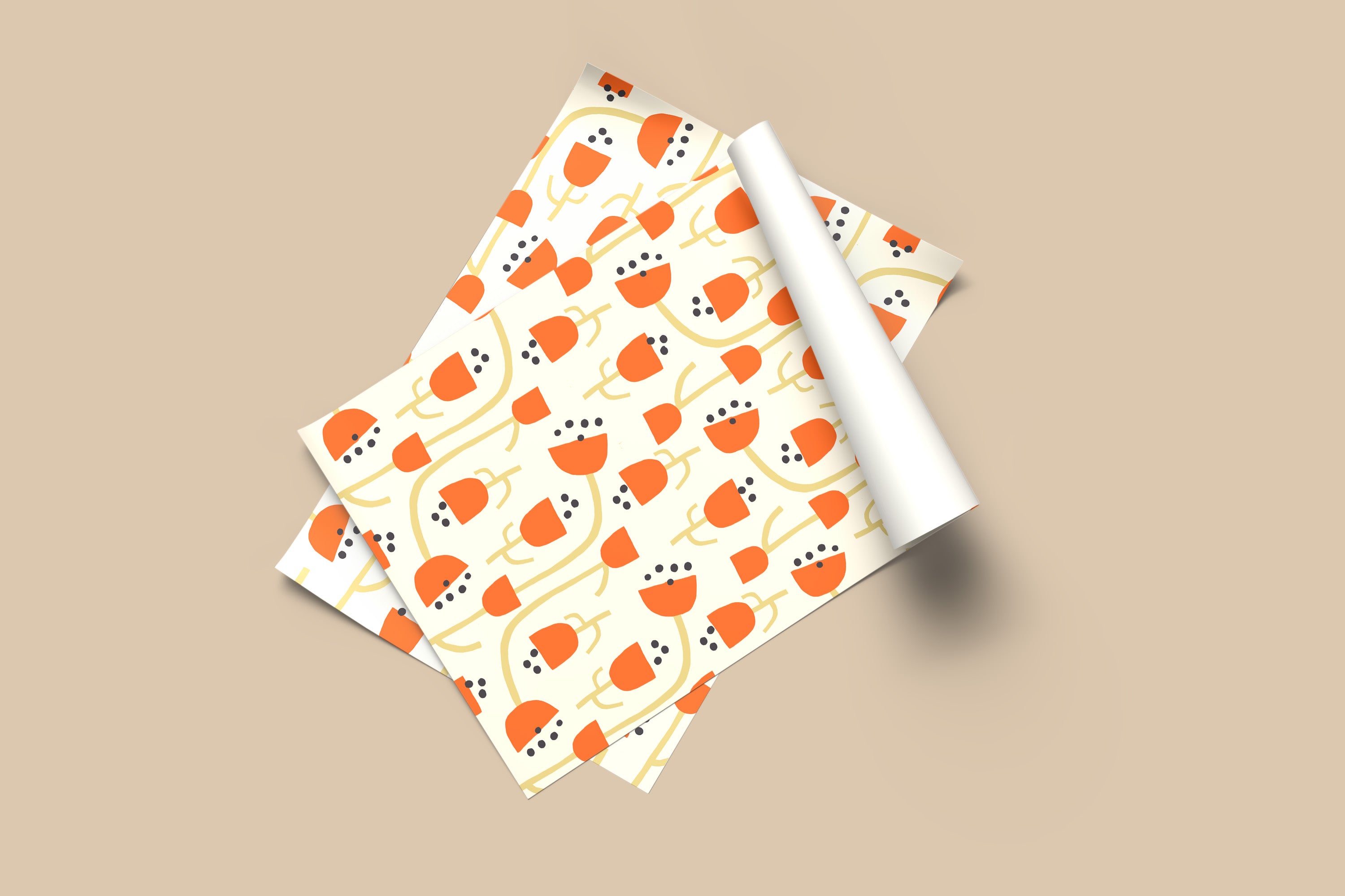 Lady Bug Geschenkpapier