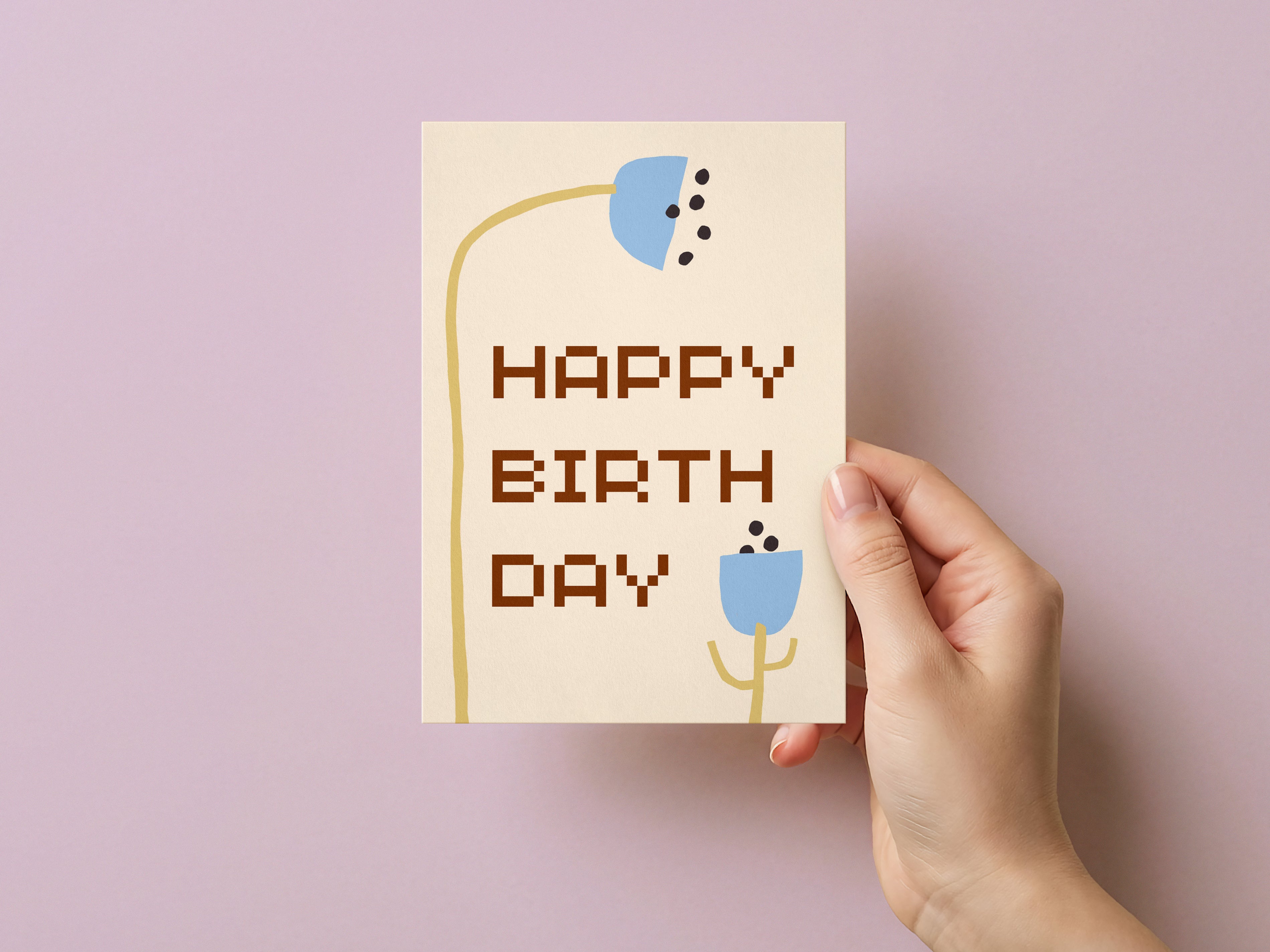 Postkarte Happy Birthday