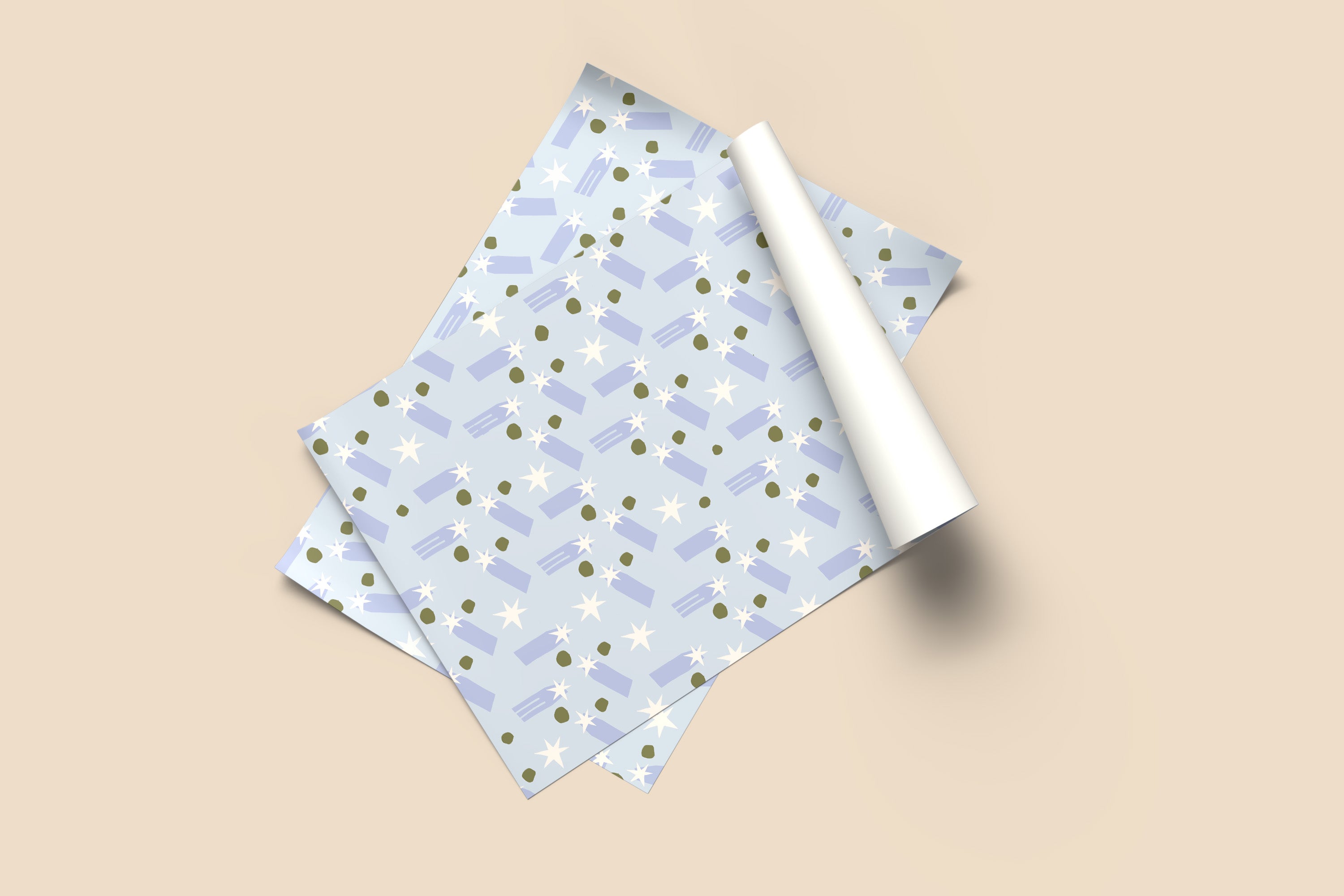 Shooting Star Geschenkpapier